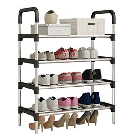 Этажерка для обуви so 10, Металл, ABS пластик, 57x28x86 см - купить по ...