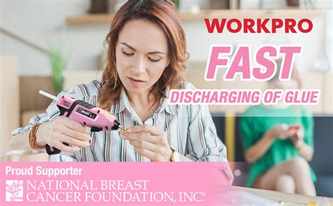 Amazon Workpro Cordless Hot Melt Glue Gun Rechargeable Fast Preheating Mini Glue Gun Kit