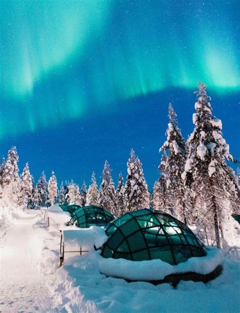 WITNESS THE MYSTICAL NORTHERN LIGHTS FROM THIS GLASS IGLOO IN FINLAND - TPM