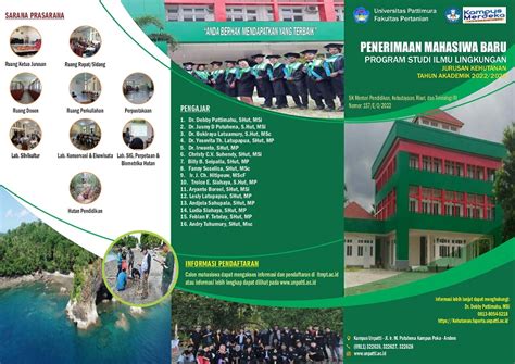 Program Studi Ilmu Lingkungan KEHUTANAN UNPATTI