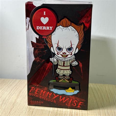 IT PENNYWISE Hot toys Cosbaby COSB684 氣球版 興趣及遊戲 玩具 遊戲類 Carousell