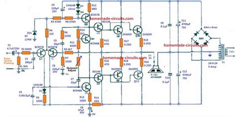 Diy Solid State Guitar Amp Schematics