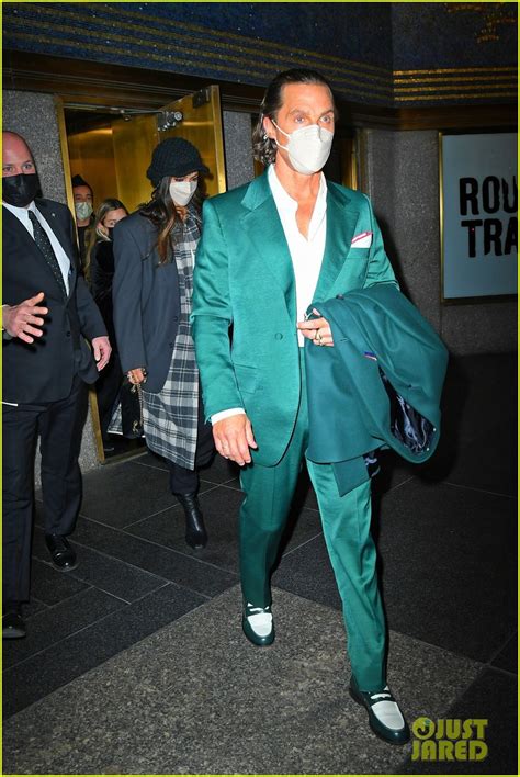 Matthew McConaughey & Camila Alves Step Out in NYC in Coordinating ...