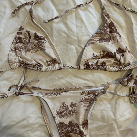 Cider Bikini Set Size Small Worn Once Depop