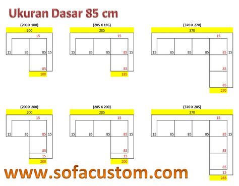 Design Ukuran Sofa L Buat Sofa Sesuai Keinginan