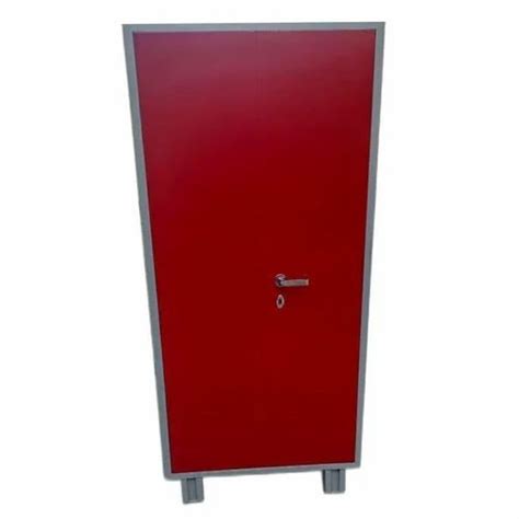 2 Door Maroon Iron Almirah, Without Mirror, With Locker at Rs 24000 ...