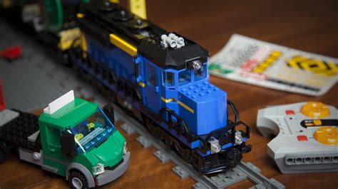 Lego City 60052 Cargo Train Speed Build Youtube