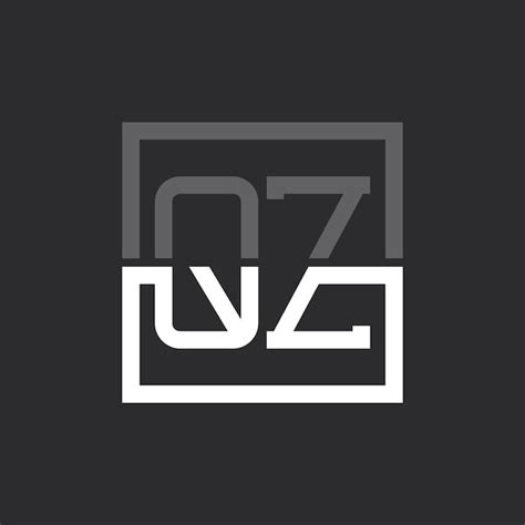 Premium Vector Creative Modern Minimalist Qz Letter Logo Design
