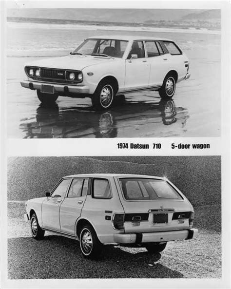 1974 Datsun 710 Wagon Press Photo And Release 0007