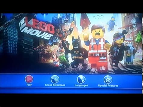 The Lego Movie Dvd Menu