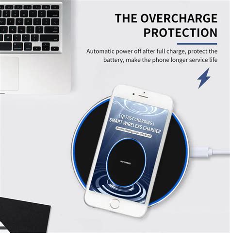 15w 10w Aluminum Alloy Carregador Cargadores Qi Smartphone Charging Pad