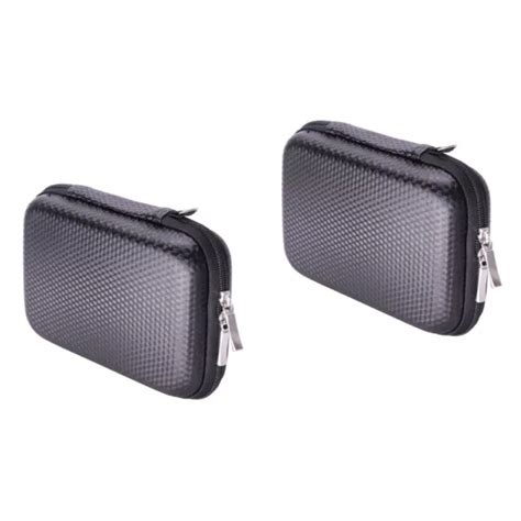 2 PCS BOÎTE De Stockage Disque Dur Eva Voyage Câble Sac Pour Casque EUR