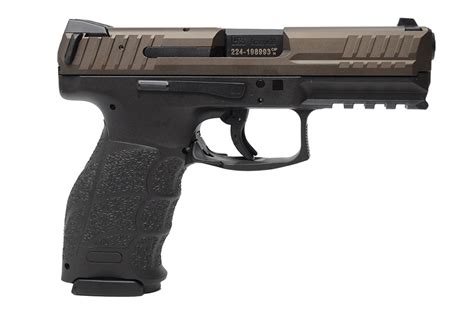 Shop H K VP9 9mm Striker Fired Pistol With Midnight Bronze Slide For