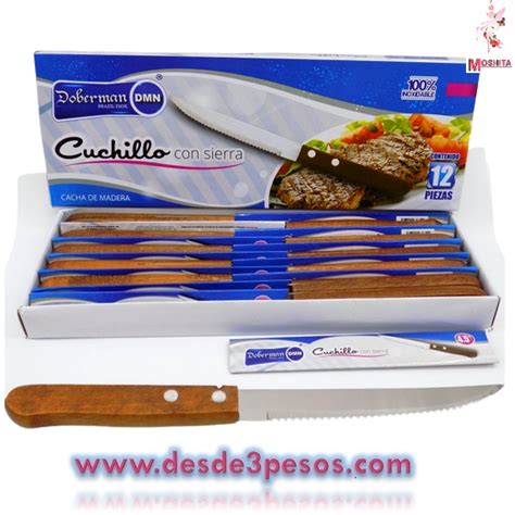 Cuchillo Con Sierra Doberman Cocina Productos Para Tiendas