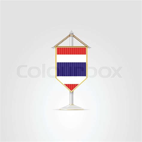 Illustration Of National Symbols Of Southeast Asia Thailand Stock