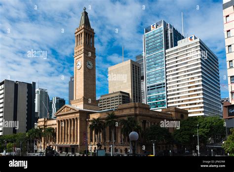 Brisbane City Hall On King George Square Brisbane City Brisbane