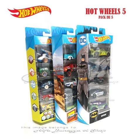 Jual Hot Wheels 5 Cars Gift Pack Pak Isi 5 Mobil Random Hotwheels Speed Blur Di Seller