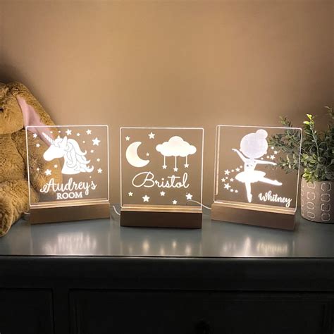 Night Light Kids Bedroom Nightlight Nursery Night Light - Etsy