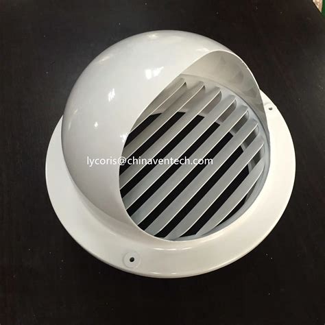 Hvac Aluminum Air Vent Louver Round Air Ceiling Diffuser With Fixed