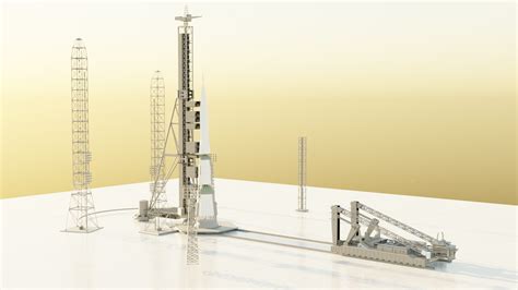 Rocket Launch Site Part 1 3D Model - TurboSquid 2108616