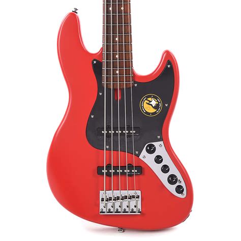 Sire Marcus Miller V3 5 String Red Satin 2nd Gen Reverb