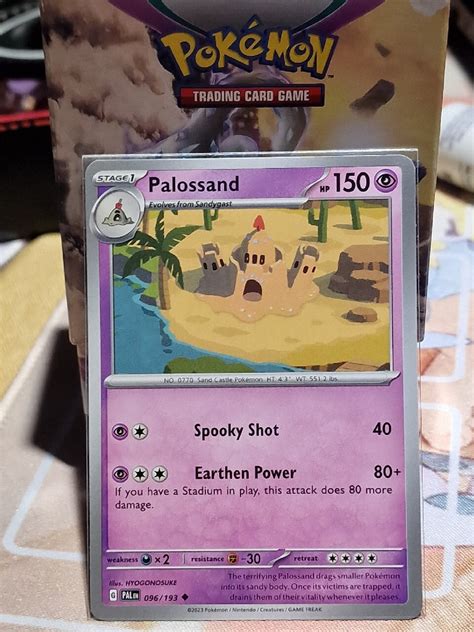 Karta Pokemon Palossand Pal Paldea Evolved Gda Sk Kup Teraz Na