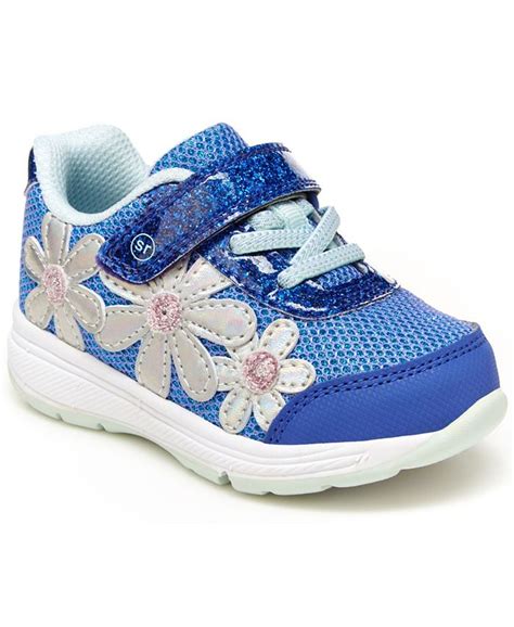 Stride Rite Little Girls Lighted Glimmer Lighted Sneaker Macys