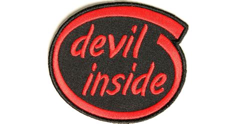 Devil Inside Patch Funny Patches Thecheapplace