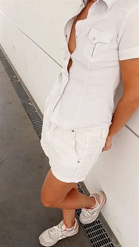 Caught Hot Wife Flashing Tits And Pussy On Train Peeking Under Mini Skirt No Panties Xhamster