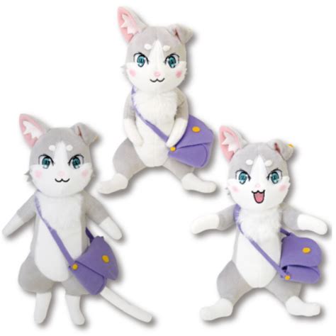 Emilia Puck Cat Plush Doll Re Zero Starting Life In Another World Sega