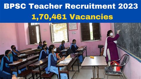 Bpsc Teacher Recruitment 2023 Registration Process Begins For 170461