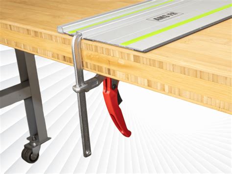 Струбцина рычажного типа для направляющих шин Festool, Makita, Triton ...