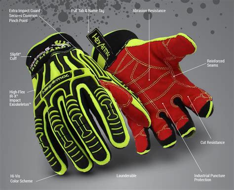 Northrock Safety Hexarmor Rig Lizard 2021 Gloves Oil Rig Gloves