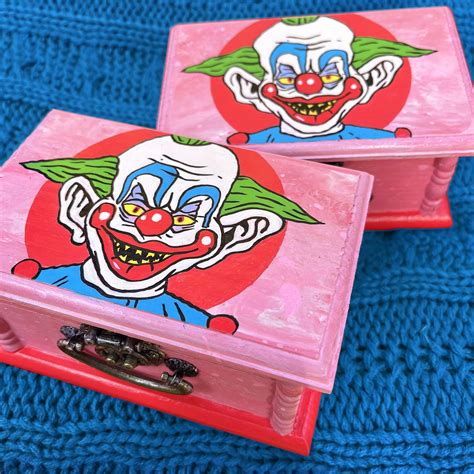Killer Klowns Jewelry Box Worn Doll