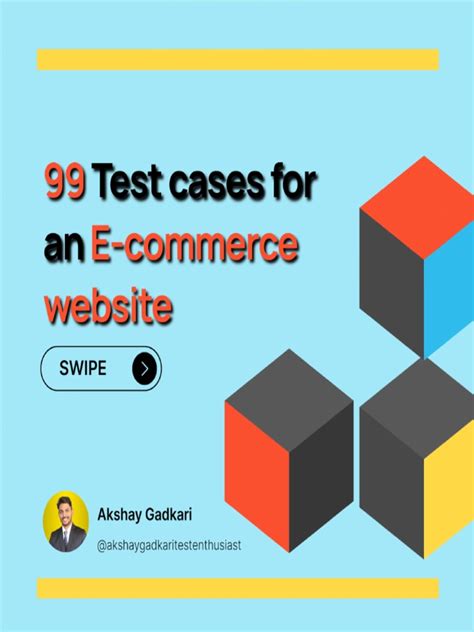 99 Test Cases For E Commerce Websites Pdf