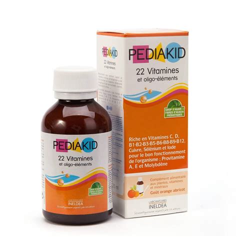 PediaKid 22 Vitamin 125 ml Ăn Ngon Tăng Sức Đề Kháng - Kidsplaza.vn