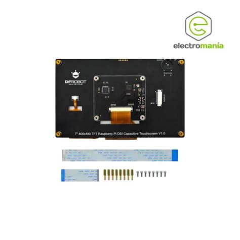 Dfrobot Pantalla T Ctil Capacitiva Tft Dsi De X Compatible