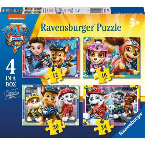 Пазл Ravensburger Щенячий патруль, 4 в 1 03099 - купить с доставкой по ...