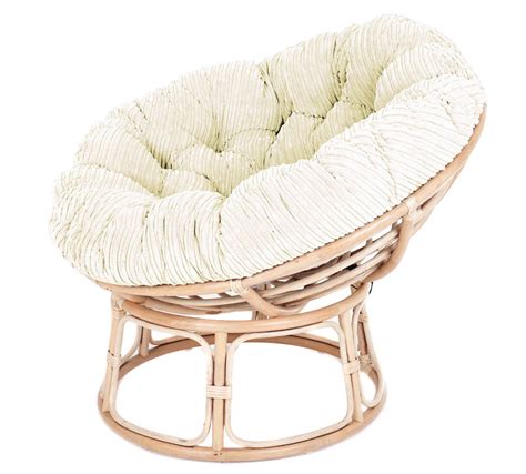 Кресло круглое мягкое для дома - фото