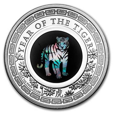 Buy 2022 Aus 1 Oz Ag Opal Lunar Tiger Prf Apmex