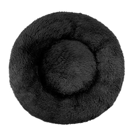 Black Cm Up To Kg Lit Rond Et Confortable Pour Chien Et Chat