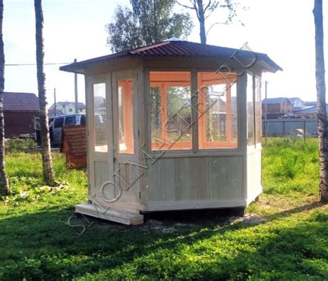 Деревянная беседка "Павильон" - 130 000 р.