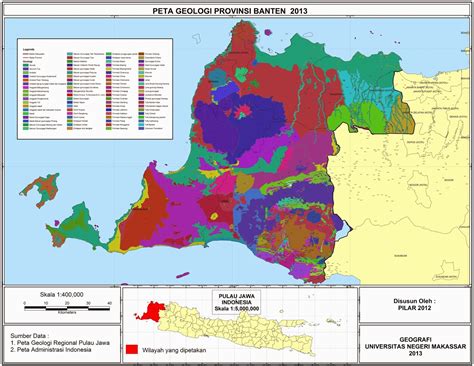 Peta Geologi Lembar Surakarta Provinsi Banten Terdiri Imagesee The