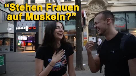 Erste Strassenumfrage Stehen Frauen Auf Muskeln Youtube