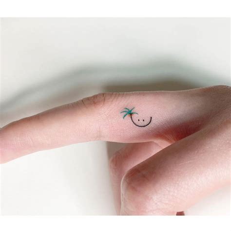 Share More Than Palm Tree Tattoo Finger Best In Cdgdbentre