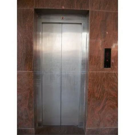 50 Hz Stainless Steel Passenger Lift Capacity 1 To 1 5 Ton At Rs