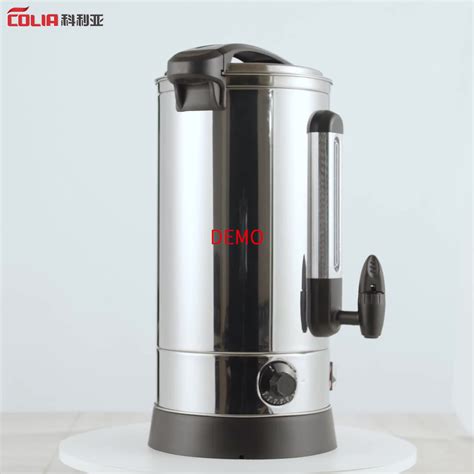 Stainless Steel Electric Catering Urn L Hot Water Boiler Or Kettle Energy Saver Warmer With