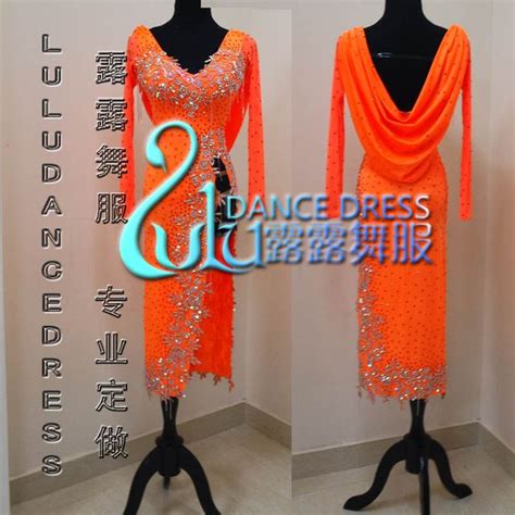 NOVO vestido de dança Latina tango salsa samba vestido da dança desgaste lulu vestido