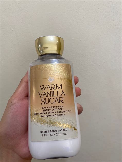 BBW Warm Vanilla Sugar Body Lotion Beauty Personal Care Bath Body