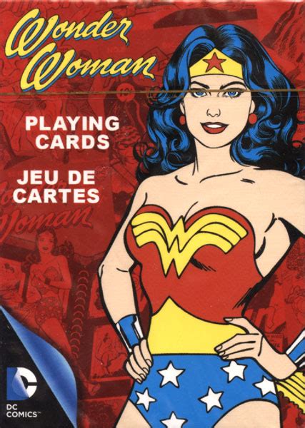 WONDER WOMAN CARTES À JOUER